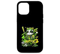 Cool retro streetwear baseball panda & cat player astronaut Case for iPhone 12/12 Pro