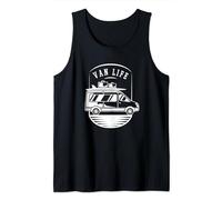 Cool Retro VanLife Design Vintage Van Life Tank Top