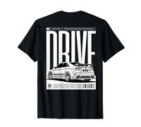 Cool Retro Vintage Japanese JDM Tokyo Japan Drift Race Car T-Shirt