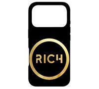 Cool Rich People Style Tee shirt, Yes I'm Rich, Rich Graphic Case for iPhone 17 Pro