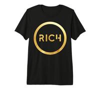 Cool Rich People Style Tee Shirt, Yes I'm Rich, Rich Graphic Premium T-Shirt