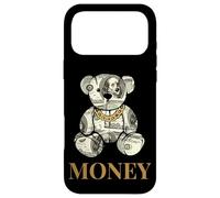 Cool Rich Teddy Bear with Money Illustration Graphic Designs Case for iPhone 17 Pro Max