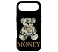 Cool Rich Teddy Bear with Money Illustration Graphic Designs Case for iPhone Air