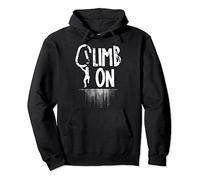 Cool Rock Climbing Christmas Present Climb On Pullover Hoodie