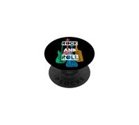 Cool Rock & Roll Music Make Some Noise Musical Instruments PopSockets Adhesive PopGrip