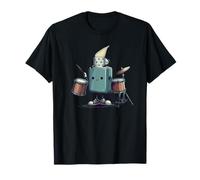 Cool Rocking Lighter with Drums Instrument Costume T-Shirt