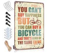 Cool Room Accessories For Teens Boys You Can'T Buy Happiness But Can A Bicycle Sign Beer Signs For Bar Man Cabe Decor(30X40CM)