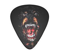 Cool Rottweiler Dog Art Advanced guitar pick 12 pieces Three thicknesses for bass, electric guitar, acoustic guitar bag