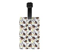 Cool Rottweiler Luggage Tags for Suitcases, Travel Bag Suitcase Tags Baggage ID Label Tags - Travel Essentials