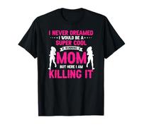 Cool Running Mom Who Never Dreamed She'd Be This Awesome T-Shirt