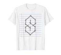Cool S, Pointy S or Super S 90s Kids School Nostalgia Meme T-Shirt, Men, White, XX-Large