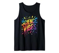 Cool Science Vibes Physics Dad Teacher I Teach Nerd Robotics Tank Top