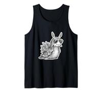 Cool Sea Bunny Sunglasses Nudibranch Drawing Art Tank Top
