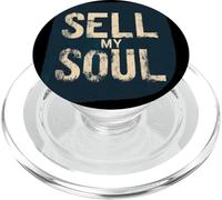 Cool Sell my Soul Logo PopSockets PopGrip for MagSafe
