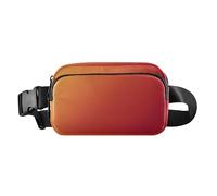Cool Serenity Fashion Fanny Pack Waist Bag for Women Men Large Capacity Belt Bag Travel Wallet for Shopping Running, Golden Ruby, One Size