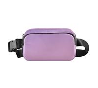 Cool Serenity Fashion Fanny Pack Waist Bag for Women Men Large Capacity Belt Bag Travel Wallet for Shopping Running, Lavender Dreams, One Size