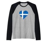 Cool Shetland Islands Flag for Shetland Day A Shetland Expat Raglan Baseball Tee