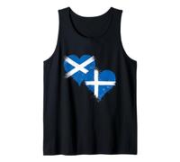 Cool Shetland Islands Scotland Flag for Proud Shetlanders Tank Top