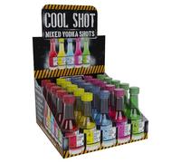 Cool Shot Mixed Vodka Shots, 25 x 20 ml