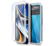 Cool Silicone 3D Case for Xiaomi Poco X4 Pro 5G (Transparent Front + Back)