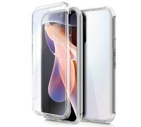 Cool Silicone 3D Case for Xiaomi Redmi Note 11 Pro/Note 11 Pro 5G (Transparent Front + Back)