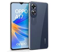 Cool Silicone Case for Oppo A17 (Transparent)