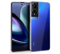 Cool Silicone Case for TCL 40 Nxtpaper 5G (Transparent)