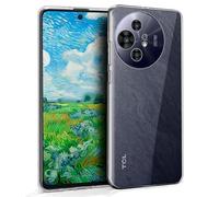 Cool Silicone Case for TCL 50 Nxtpaper 5G / 50 Pro Nxtpaper 5G (Transparent)