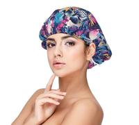 cool Skull colorful Silk Bonnet for Sleeping Women Men - Adjust Satin Bonnet for Sleeping, Soft Comfrt Hair Bonnet for Sleeping