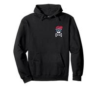 Cool Skull Crossbones Streetwear Design Pullover Hoodie