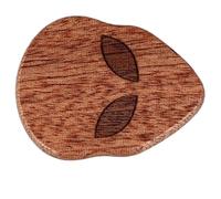 Cool Skull Guitar Pick, Durable, Practical and Amazing Solid Wood Guitar Pick for Musical Instruments (Type A(sapele))