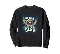 Cool Sloth Speech for Unleash the Sloth Lovers Sweatshirt
