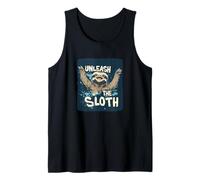 Cool Sloth Speech for Unleash the Sloth Lovers Tank Top