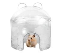 Cool small animal house, hamster cooling nest | Cool resting place for small animal | Hollow design of the sleeping house for hedgehogs, hamsters, chinchillas and more
