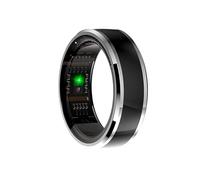 Cool Smart Ring Health + Base Powerbank (Health, Sport, Sleep) Size 19mm, Black/White, Mediano