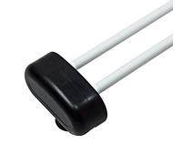 COOL SMARTPHONES & TABLETS ACCESSORIES 8434847065649 Plastic Anti-Theft Padlock (Double Hook) Cool, Black/White
