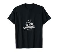 Cool Snowboarder This Is Best Snowboarding Ride T-Shirt