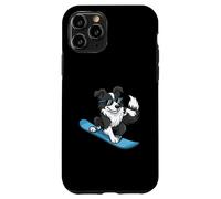 Cool Snowboarding Border Collie Dog Vibes Case for iPhone 11 Pro