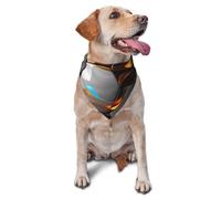 Cool Soccer Ball Dog Bandana Pet Scarf Accessories for Small Medium Dogs Cats Photo Prop, Triangle Pet Bandanas Adjustable Puppy Bib Washable Dog Kerchief Puppy Neckerchief