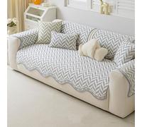 Cool Sofa Cover for 3 4 Cushion Sofas Washable & Non Slip Pet Friendly Sofa Protector Stretchable Furniture Cover for Easy Care & Style