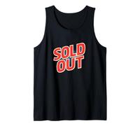 Cool Sold Out Speech Motto Tank Top