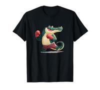 Cool Sport Alligator Costume for Boxing Ring Lovers T-Shirt