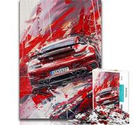 Cool Sports Car 1000 Piece Jigsaw Puzzle for Adults Teens,Challenging To Complete But Fun And Humorous Unique Home Decor And Gifts (38x26cm)