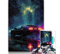 Cool Sports Car 1000 Pieces Jigsaw Puzzle for Adults& Teens,Help The Brain Exercise Addictive Toys to Cultivate Patience Suitable for Couples 50x75cm