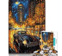 Cool Sports Car Jigsaw Puzzles for Adults Teenagers Jigsaws Puzzle,Help The Brain Exercise Addictive Toys to Cultivate Patience Parent-child Interaction 75x50cm