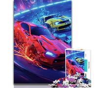 Cool Sports Car Puzzles for Adults Teens 1000 Pieces,Help The Brain Exercise Addictive Toys to Cultivate Patience A Work of Art 50x75cm