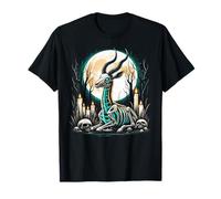 Cool Springbok Skeleton Halloween Christmas Birthday T-Shirt