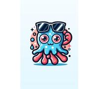 Cool Squid Notebook: Capture your creativity and vibrant ideas Size at 5.5x8.5 inches 100 Pages