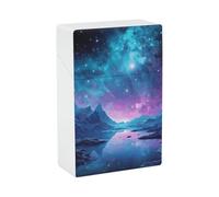 Cool Star River Cigarette Case 85mm King Size, Crushproof Plastic Cigarette Box Holder for Men Women Cigar Protective Cover Waterproof Cigarettes Holder 20 Capacity