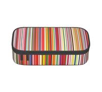 Cool Star River Print Business Office Storage Bag, Pencil Case, Pencil Case, Makeup Cosmetic Bag, Colourful stripes., Taglia Unica